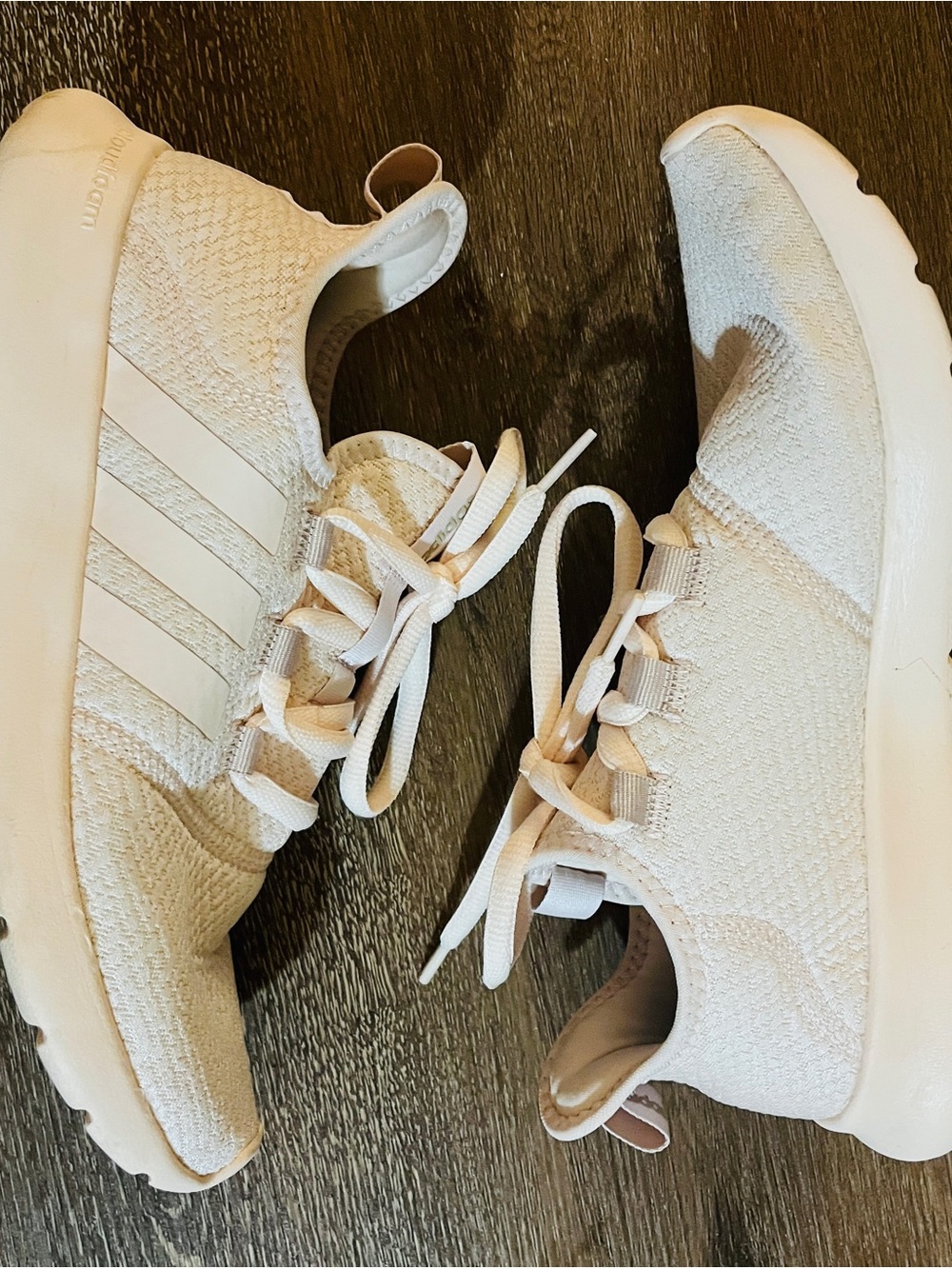 adidas Peach Cloudfoam Sneakers